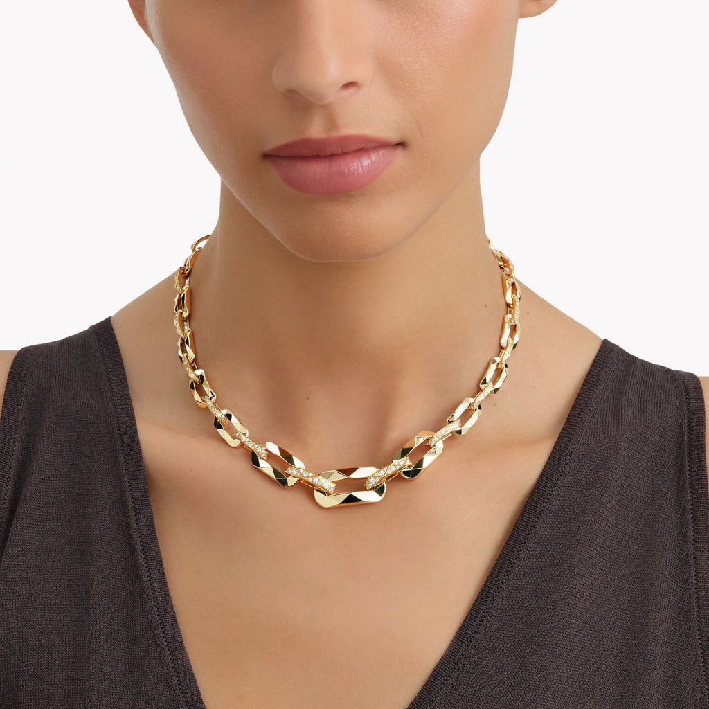 Laurence Graff Signature Large Chain Necklace