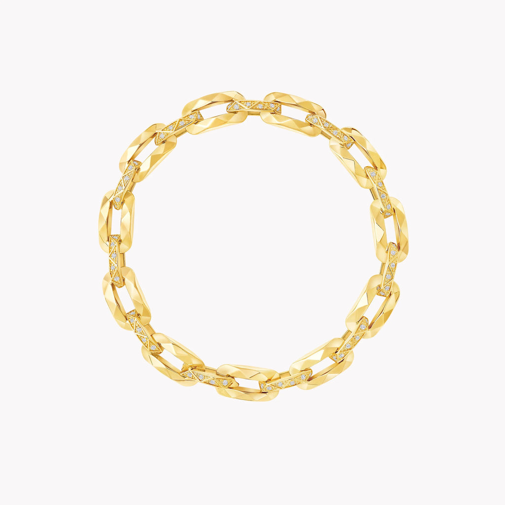 Diyon Graff Signature Small Chain Bracelet